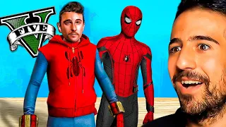 ADOPTADO POR SPIDERMAN EN GTA 5! (GTA V ROLEPLAY)