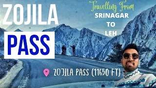 Travelling From Srinagar To Leh (LADAKH)  2022 | Zojila Road Update | eng subtitles [ Turn On CC ]