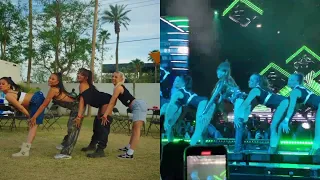 LISA - 'MONEY' Dance Break (Backstage vs Live) | BLACKPINK Coachella