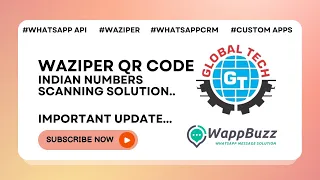 Waziper QR Code Issue for Indian Numbers | UPDATE