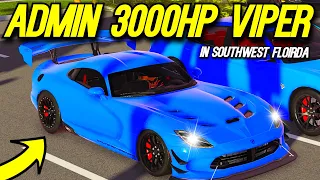 DRIVING A 3000HP ADMIN VIPER IN SOUTHWEST FLORIDA!