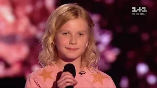 Sofia Shkidchenko 'What does the fox say?' – Blind Audition – Voice.Kids – season 4