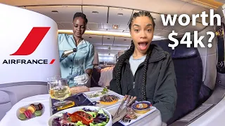 Fly Business Class With Me on Air France | 8.5 Hours From Paris to New York ✈️