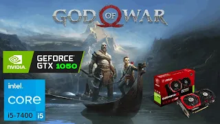 God of War (PC) - GTX 1050  Prueba  | i5 7400 | 16 GB Ram | 1080p