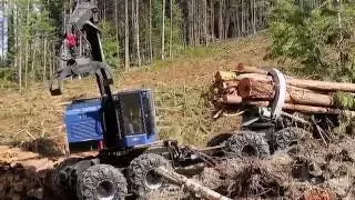 TimberPro TF840C Clambunk - The Ultimate Skidder