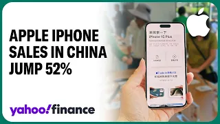 Apple’s China iPhone Shipments up 52%