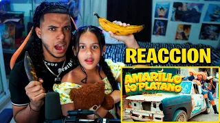 REACCION A AMARILLO LO PLATANO 🍌 Dejavu y Angi LA NUEVA MUSICA 😱