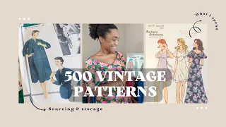 VINTAGE SEWING PATTERN SERIES | How and why you should hunt down these patterns!