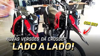 Chegou por aqui! 🔴 Confira a Nova Yamaha Crosser Z lado a lado com a versão S #moto #yamaha