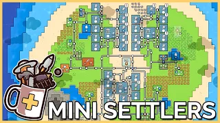 Building a Minimalist City on a Tiny Island | Mini Settlers