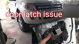 Door Latch | Ford Ranger/Fiesta Passenger door repair | DIY