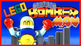 Bomberman Battle in LEGO! | Video Game Nostalgia