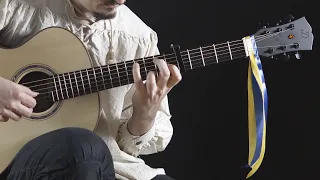 Ukrainian-Polish folk song in the emotional guitar version