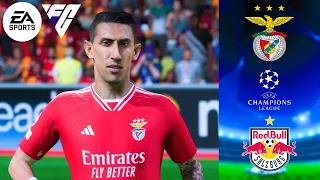 EA Sports FC 24 - SL Benfica Vs. RB Salzburg - UEFA Champions League 23/24 | Full Match
