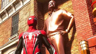 Stan Lee Statue in Marvel's Spider-Man 2 PS5