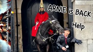 ARNIE is BACK Today, & This is The First VICTIMS at horse GUARDS