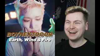 PLAYIN' GAMES (BOYNEXTDOOR (보이넥스트도어) 'Earth, Wind & Fire' Official MV Reaction)