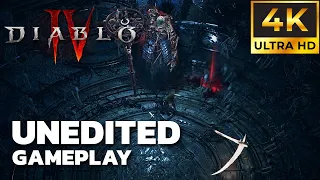 Uncut Level 47+ Necromancer Dungeon Gameplay - Diablo IV