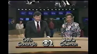 KCBS 2 News at 6 Los Angeles October 1988