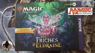 I open the Edition Bundle, wilds of eldraine, Magic The Gathering cards