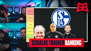 GamerBrother und DerKeller RANKEN die SCHALKE TRAINER der letzten 10 JAHRE 😬