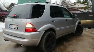 ML55 AMG SOUND EXHAUST