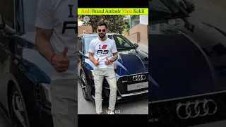 Viral Kohli , Audi Cars Brand Ambassador #shorts