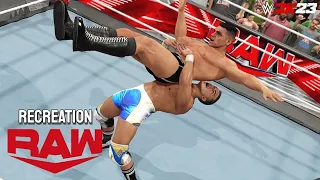 Gunther vs Chad Gable RAW 04/09/23 Highlights | WWE 2K23 SIMULATION