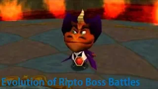 Evolution of Ripto Boss Battles (1999 - 2004) (PS1 , XBOX , GAMEBOY , PS2)