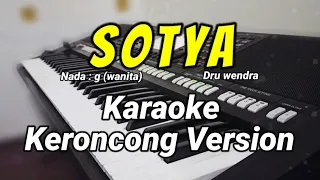 SOTYA ( Iki tulising kidungku ) Karaoke keroncong Version