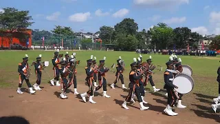 President's College Senior Western Band at Buddhasada Ground on 16/09/2024