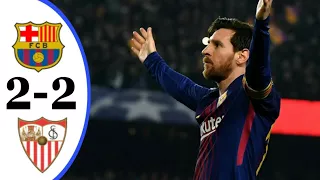 FC Barcelona vs Sevilla 2-2 full highlights | HD 31/03/18