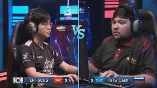 FoCuS (O) vs Cash (O) WarCraft Gold League Summer 2019 (Miker)