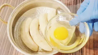 Just add one egg with banana,Its delicious & amazing breakfast recipe/5 minutes dessert Recipe/Nasta