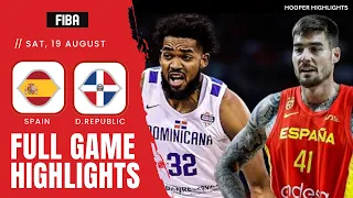 Spain vs Dominican Republic Full Game Highlights | Aug 19 | 2023 FIBA World Cup