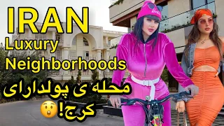 IRAN driving tour | Luxury neighborhood رانندگی با من در محله لاکچری مهرشهر کرج