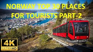 Norway 30 Beautiful 4K (UHD) Places With Relaxing Music-Part-2. #norway