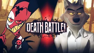 death battle fan made trailer remake mr wolf vs blitzo (the bad guys vs helluva boss) the bad boss