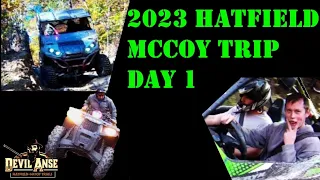 Hatfield Mccoy Trip Day 1: Devil Anse