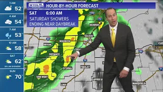 Clouds increase, rain returns overnight into Saturday | WTOL 11 Weather