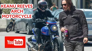 Keanu Reeves out for motorcycle ride in malibu