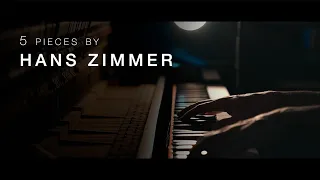 5 Pieces by Hans Zimmer  Iconic Soundtracks  Relaxing Piano [20min]