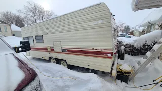 Chinese diesel heater test IN WINTER! (will it work?)