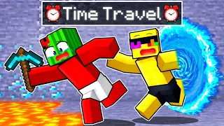 Using TIME TRAVEL to Help My Friend In Minecraft