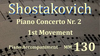 Shostakovich Piano Concerto Nr 2 Mvt 1 - 130