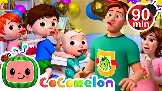 New Year's Eve Family Celebration Song | CoComelon | Nursery Rhymes for Babies