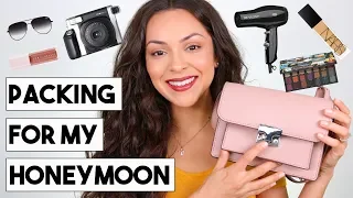 WHAT I'M PACKING FOR MY HONEYMOON! Beauty + Travel Essentials - TrinaDuhra