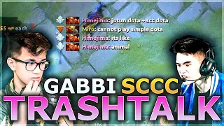 gabbi and sccc trashtalking in pubs