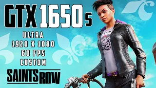 GTX 1650 Super - Saints Row Reboot - 1080p Ultra Settings & Best Settings