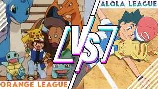 Orange League vs Alola League (Which Pokemon League Was Tougher? | feat. Lumiose Trainer Zac